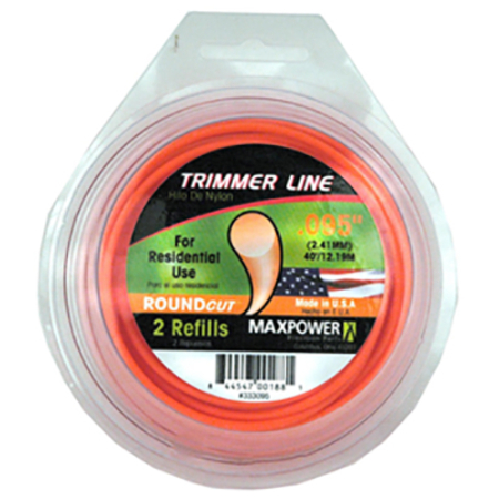 MAXPOWER LINE .095IN 40FT TRIM 333095